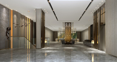 Studio HBA-上海永耀宝山项目 | 会所+3套复试样板间丨效果图+施工图+物料丨