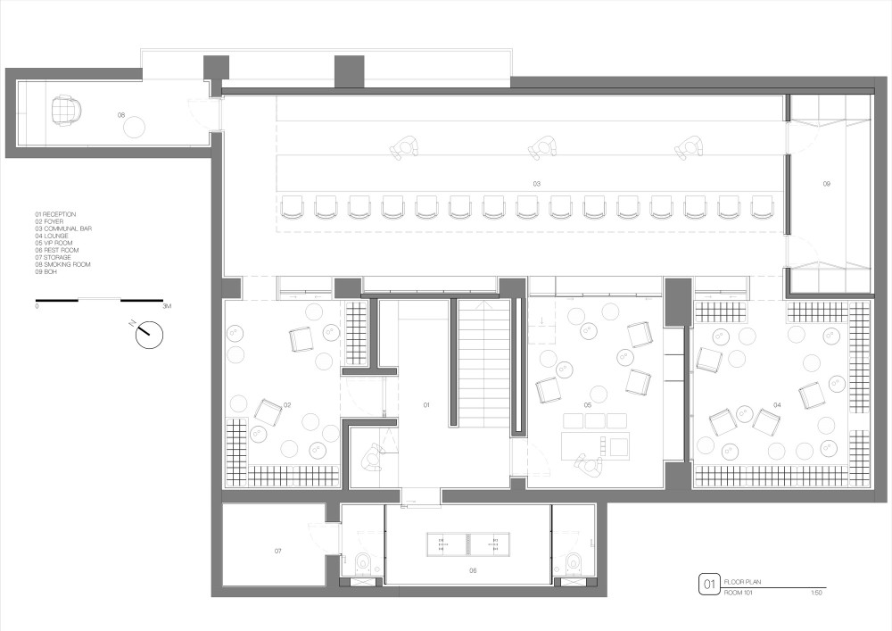 向域设计（Atelier xy）设计 | 上海 J. boroski 酒吧_酒吧平面图.jpg