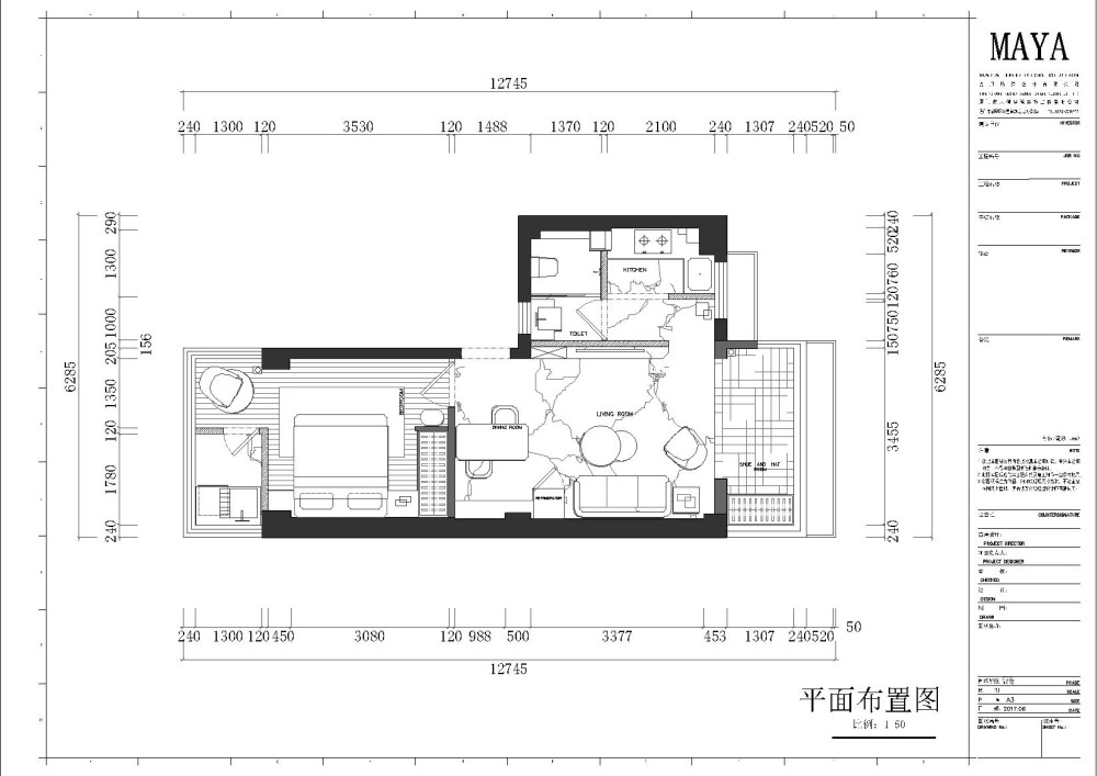 大龄单身文艺女青年独居空间_金秋小区平面布置图-Model.jpg