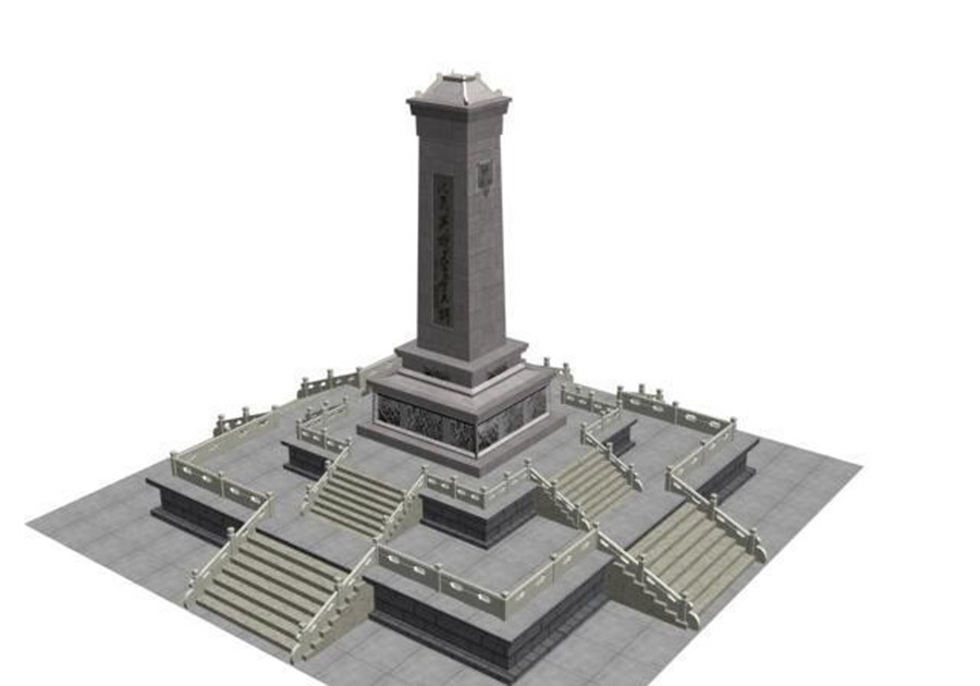 军人的墓碑设计图图片