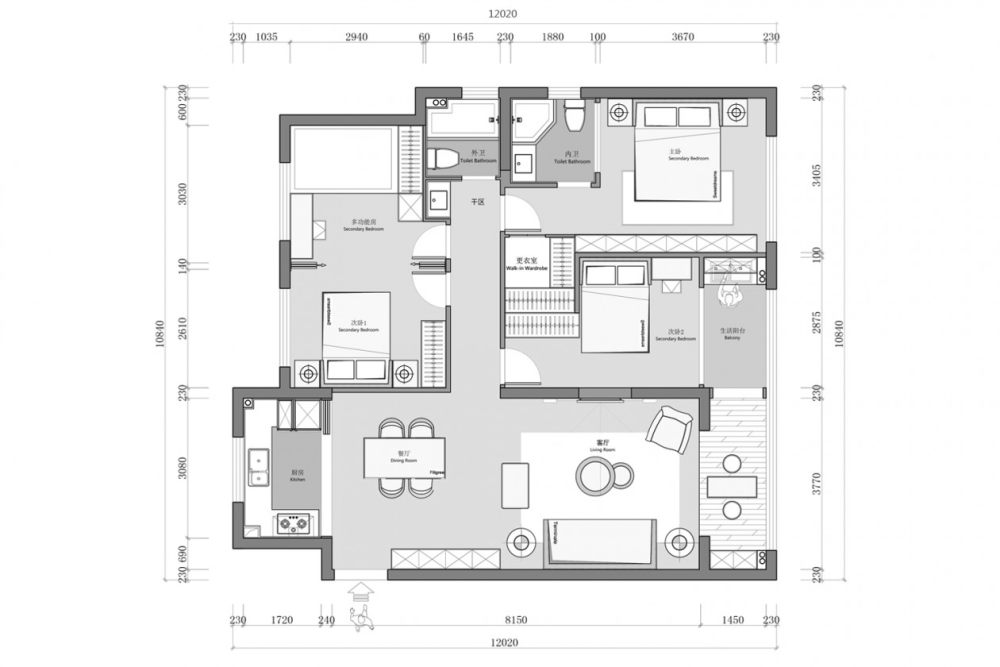 《梦·涟》119.0㎡清雅住宅，蓝色系的家-21.jpg