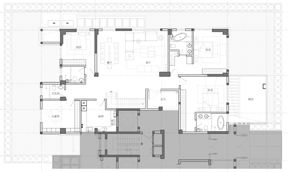 豪宅设计之总裁的朴实无华低调轻奢的居家生活空间全套设计方案解析-5.jpg