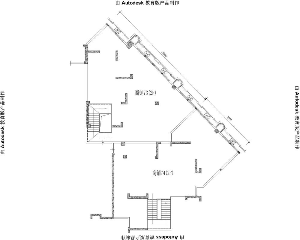 500平异型结构  求支招_2层