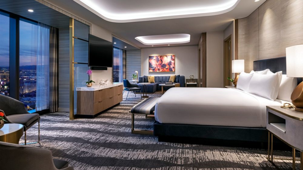 拉斯维加斯康莱德酒店 Conrad Las Vegas at Resorts World_LASCD_Strip_View_Two_Bedroom_Presidential_Suite.webp.jpg
