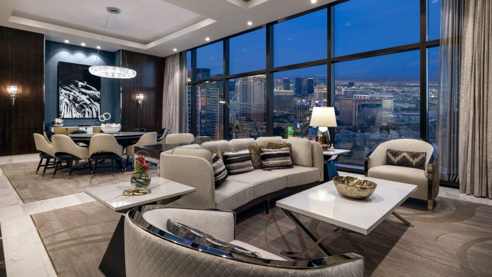 拉斯维加斯Crockfords酒店  Crockfords Las Vegas_Crockfords___Suites___Strip_View_Four_Bedroom_Presidential_Suite___Living_Room_3000.webp.jpg