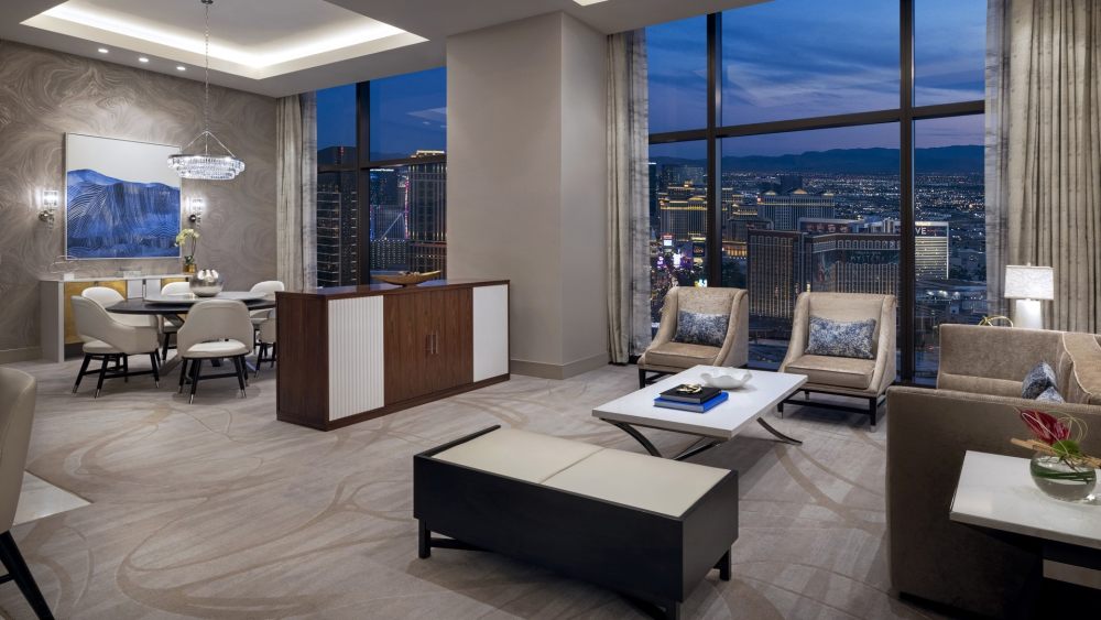 拉斯维加斯Crockfords酒店  Crockfords Las Vegas_Crockfords___Suites___Strip_View_Three_Bedroom_Entertainment_Suite___Living_Room_3000.webp.jpg