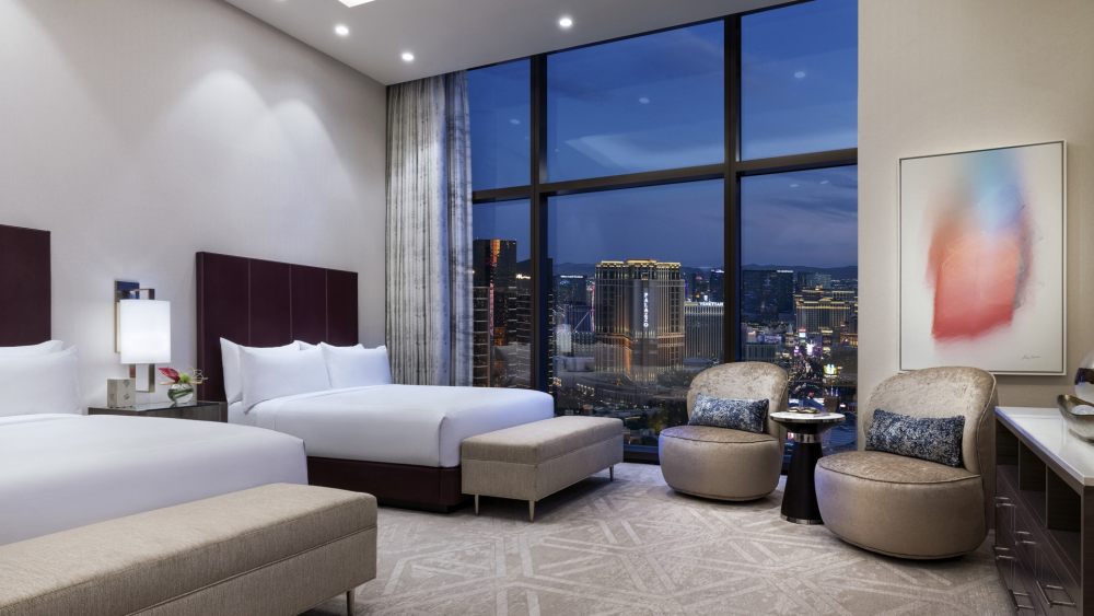 拉斯维加斯Crockfords酒店  Crockfords Las Vegas_Crockfords___Suites___Strip_View_Two_Bedroom_Suite___Second_Bedroom_3000.webp.jpg