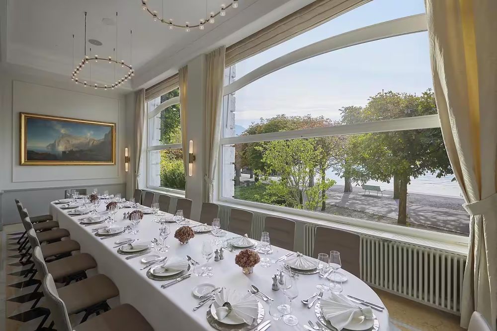 卢塞恩文华东方皇宫酒店 Mandarin Oriental Palace Luzern_luzern-salon-du-lac-dinner_hei=1000