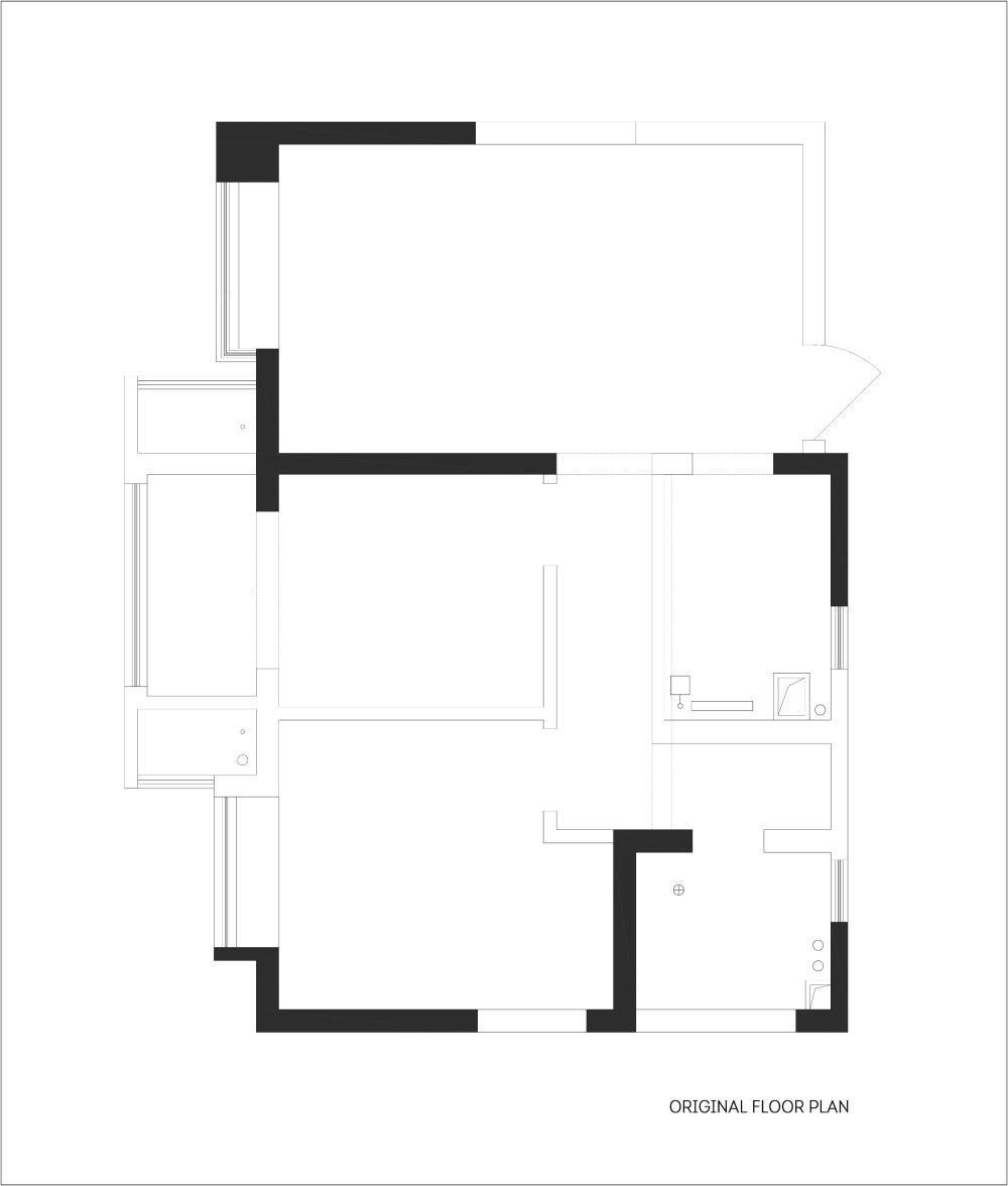 原始平面图，Originalfloorplan©袁阳滨设计.jpg