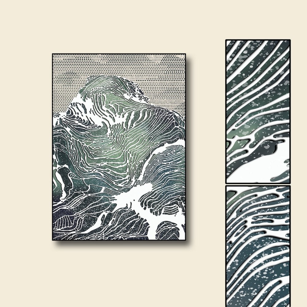 装饰画定制工厂 来图定制_0新品肌理画1.jpg