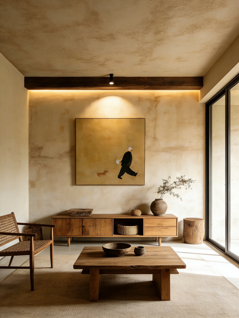 自然质朴客厅 | 老木家具与暖调艺术画场景_微信图片_20260323110235_124_7.png